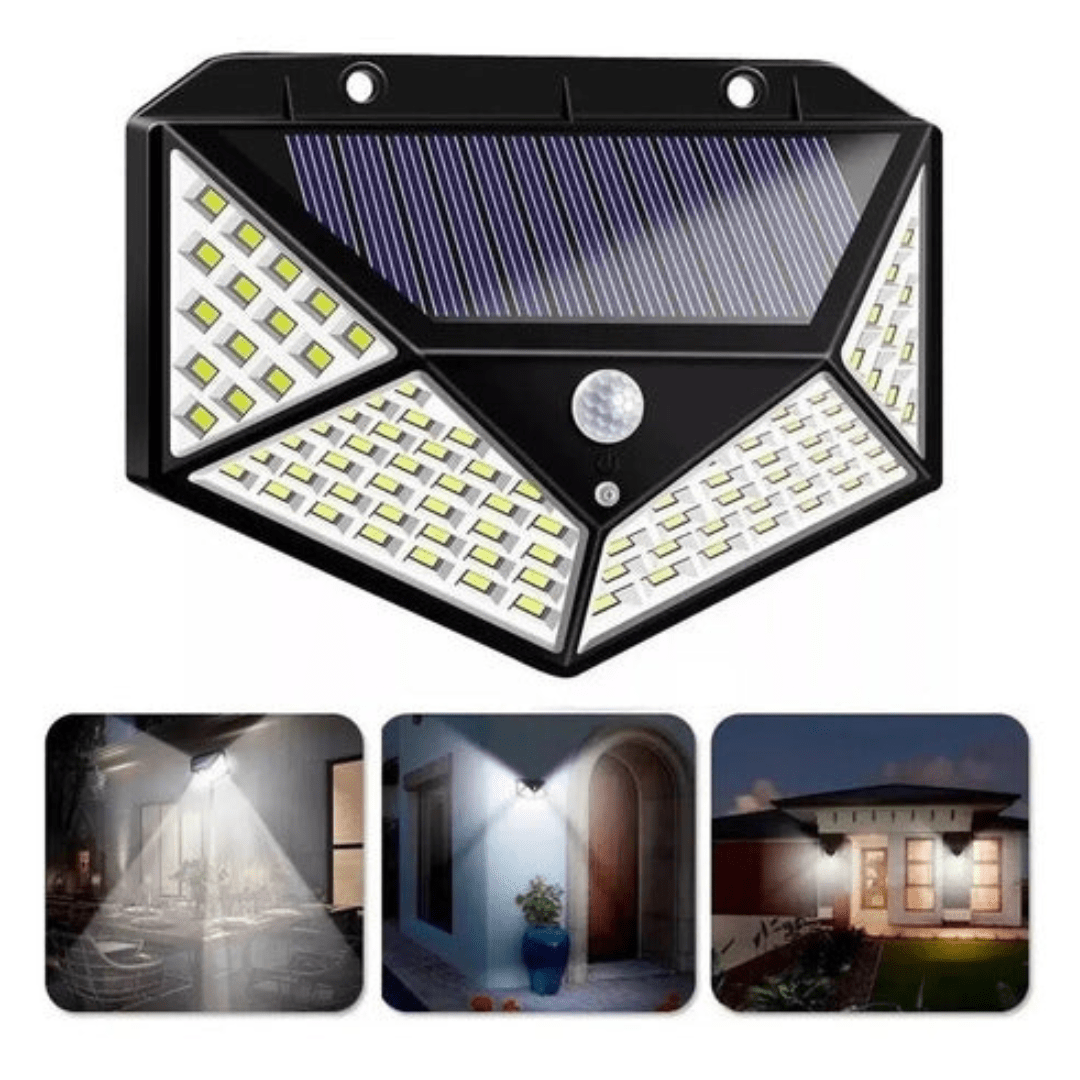 Bravo Light Pro 360 — Foco Solar 100 LED 270°