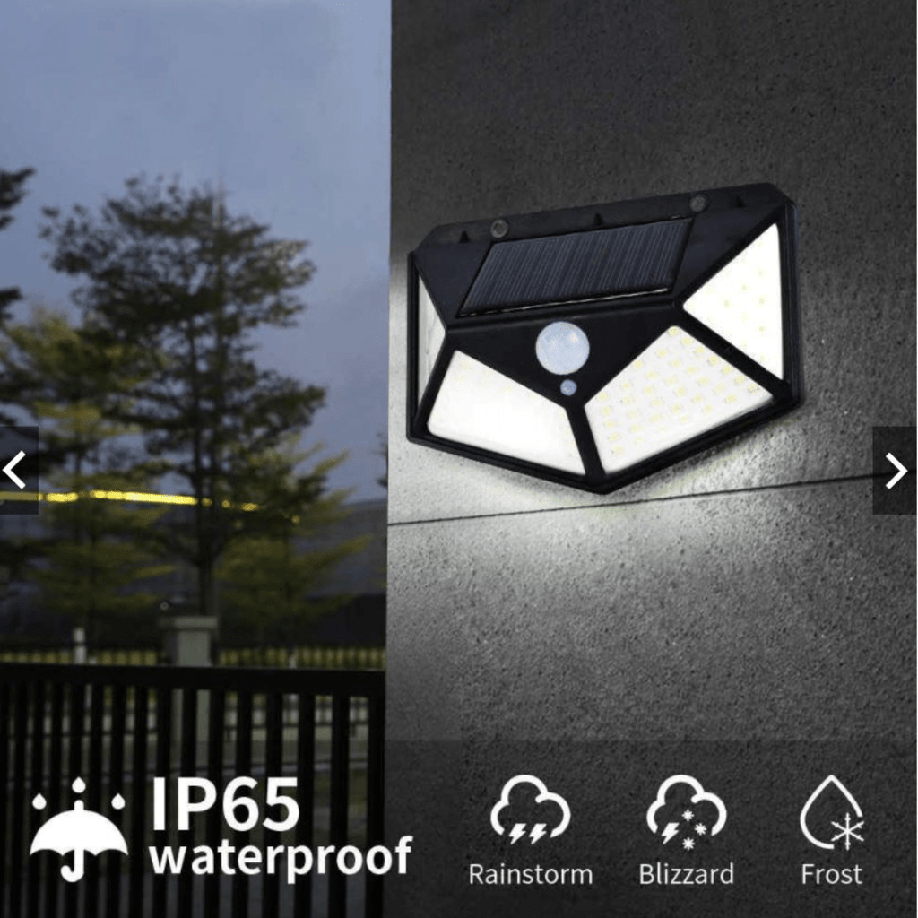 Bravo Light Pro 360 — Foco Solar 100 LED 270°