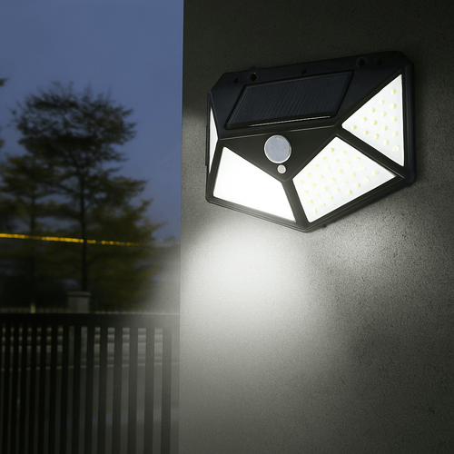 Bravo Light Pro 360 — Foco Solar 100 LED 270°