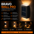 BRAVO WALL PRO™ – Luz Solar Exterior Premium