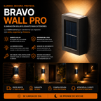 BRAVO WALL PRO™ – Luz Solar Exterior Premium