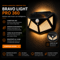 Bravo Light Pro 360 — Foco Solar 100 LED 270°