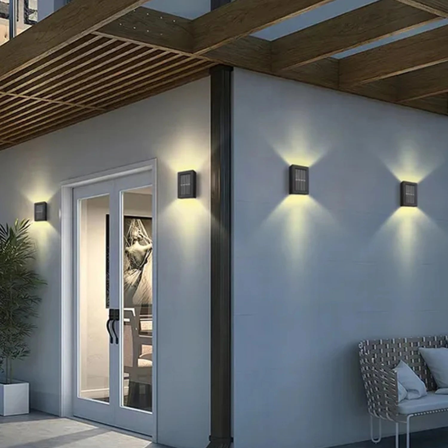 BRAVO WALL PRO™ – Luz Solar Exterior Premium